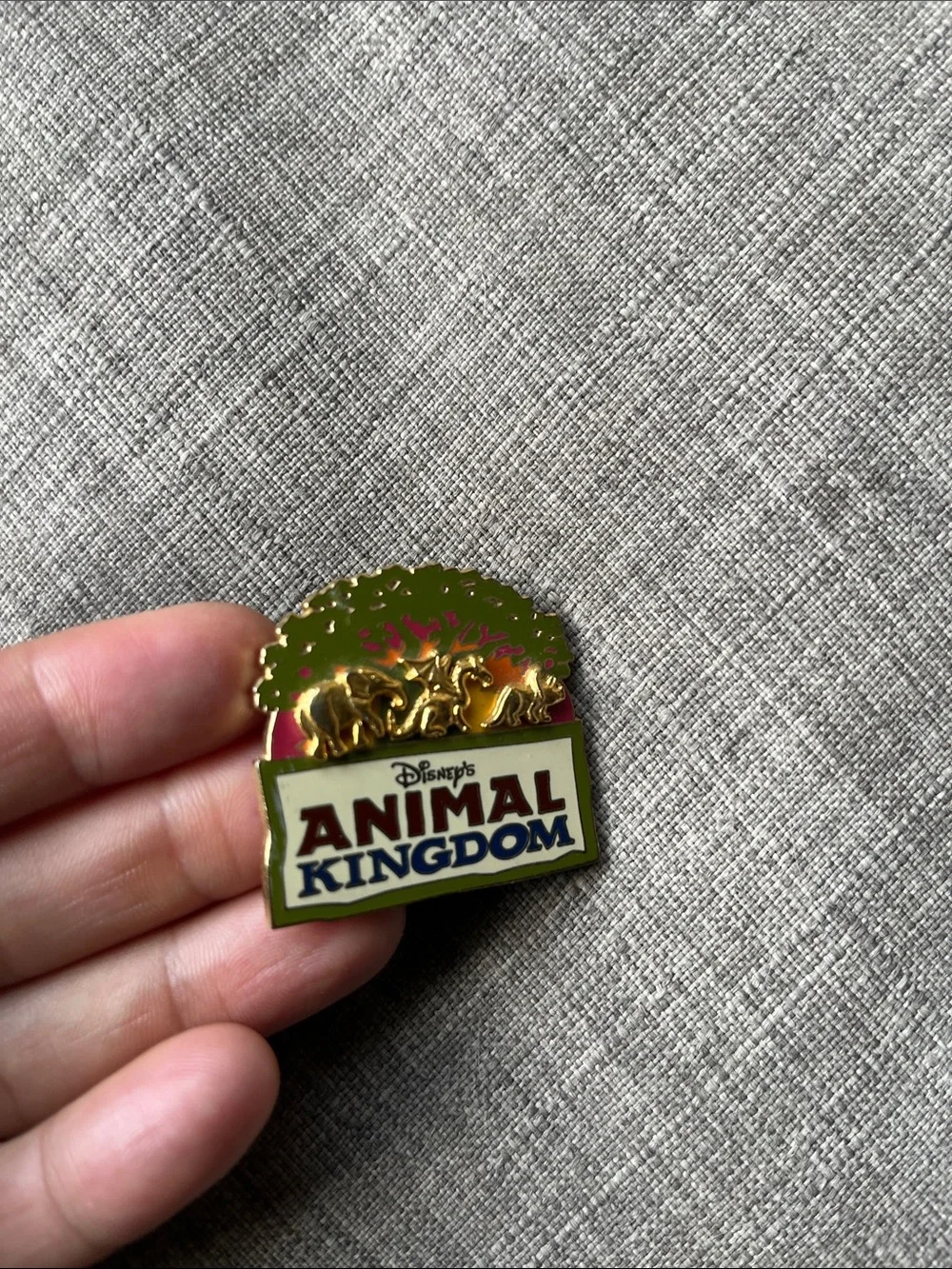 Vintage Disney Animal Kingdom Tree of Life Enameled Collectable Pin